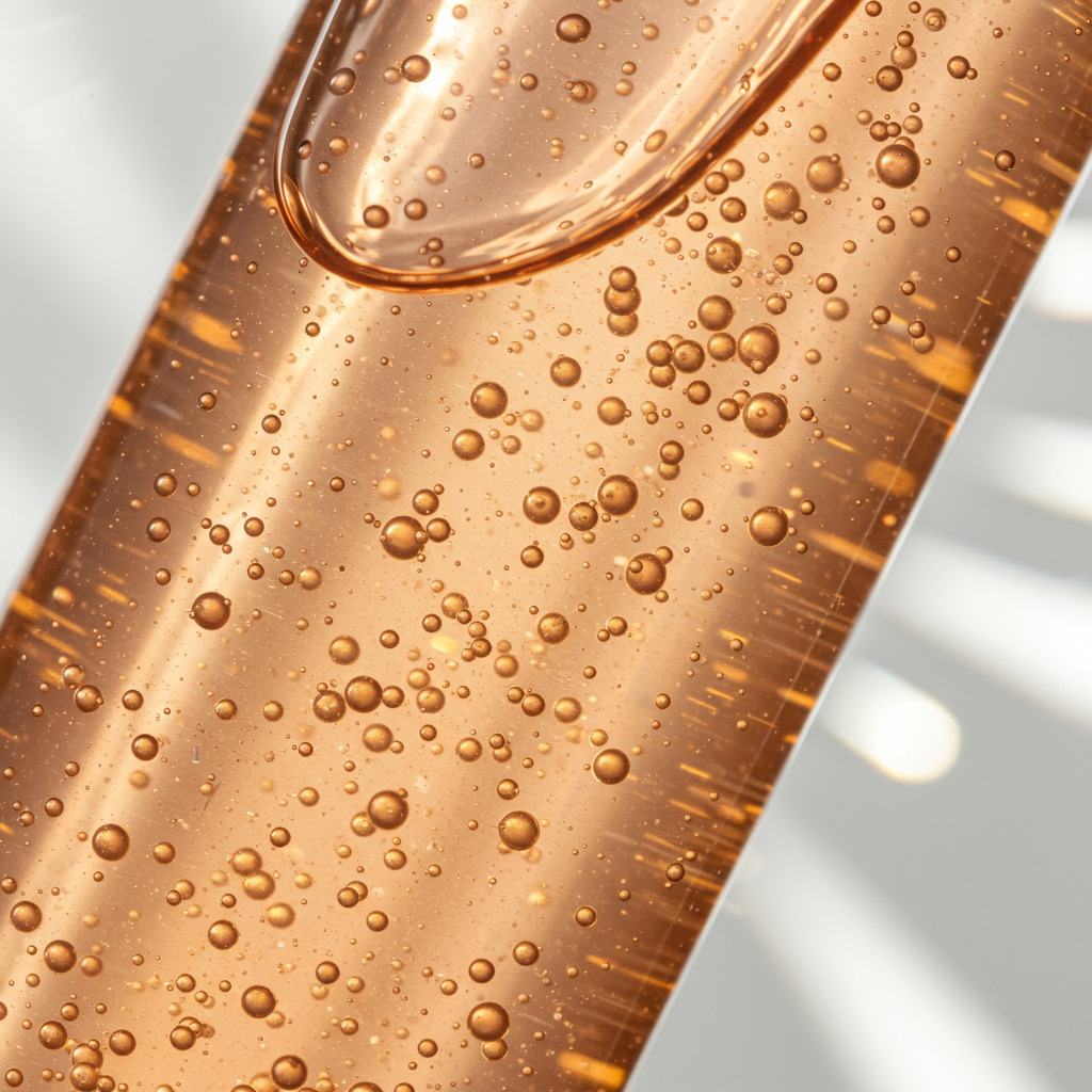 Forest Dew Golden Balancing Toner development concept image · Development reference image