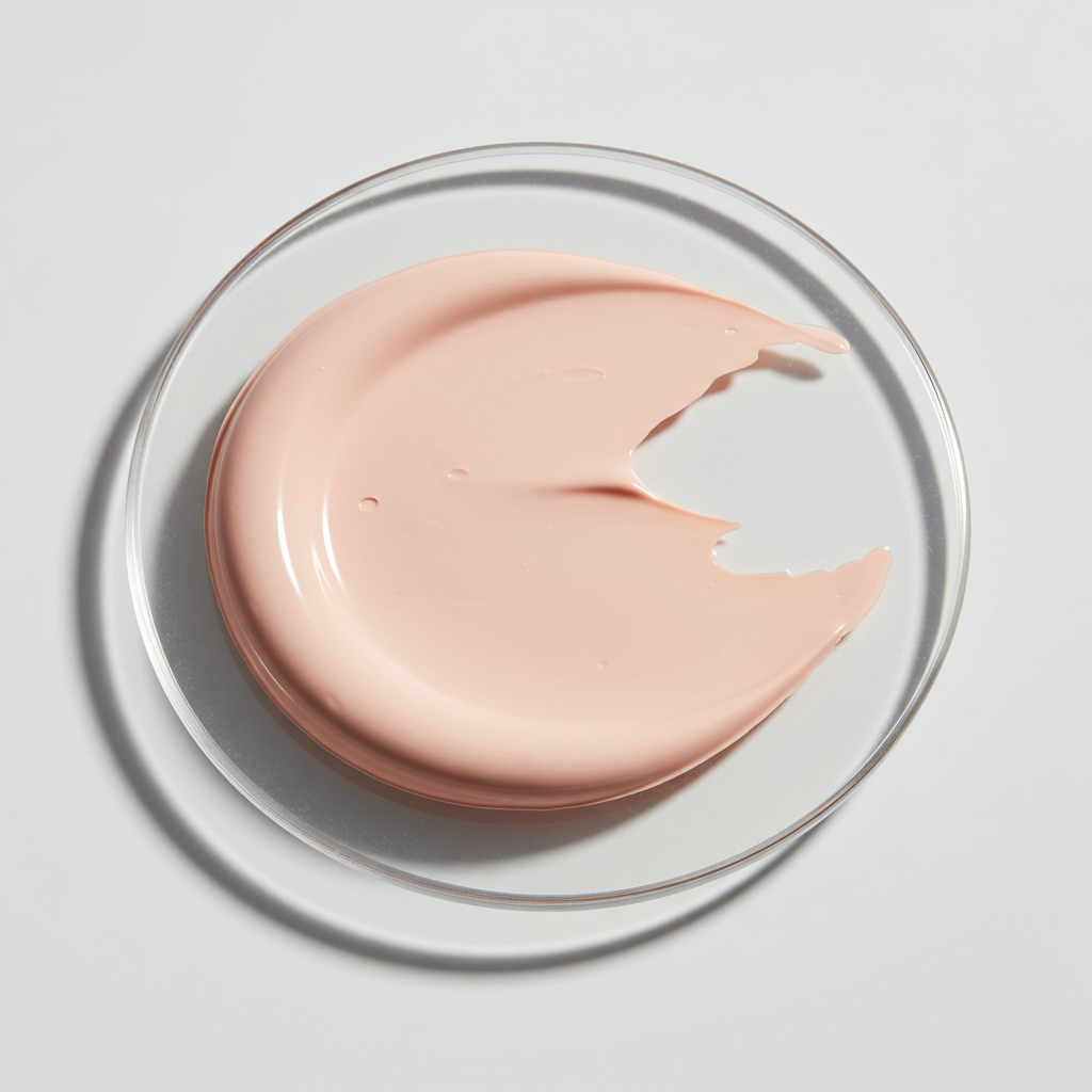 LumiShield Tone-Up Sun Cushion development concept image · Development reference image