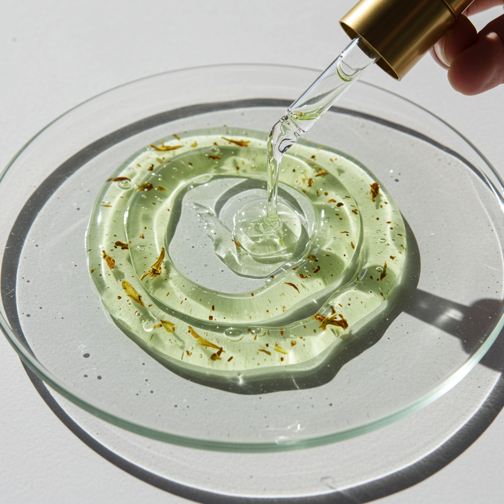 Balance Boost Scalp Serum development concept image · Development reference image