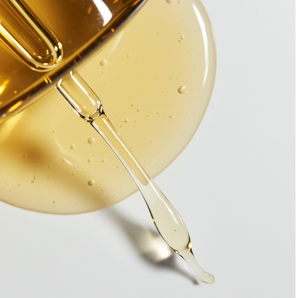 Rosanic Luminous Elixir Hair Serum development concept image · Development reference image