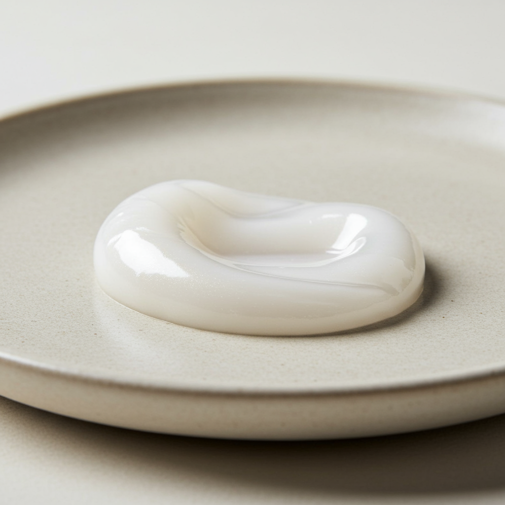 Seoritae Lumi-Gloss Hair Treatment development concept image · Development reference image