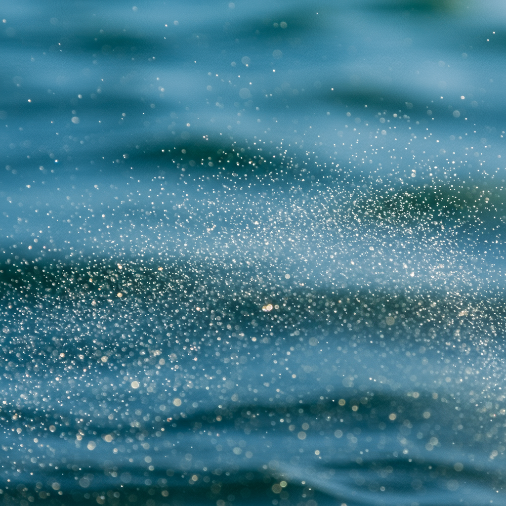 Aqua Veil Barrier Mist development concept image · Development reference image