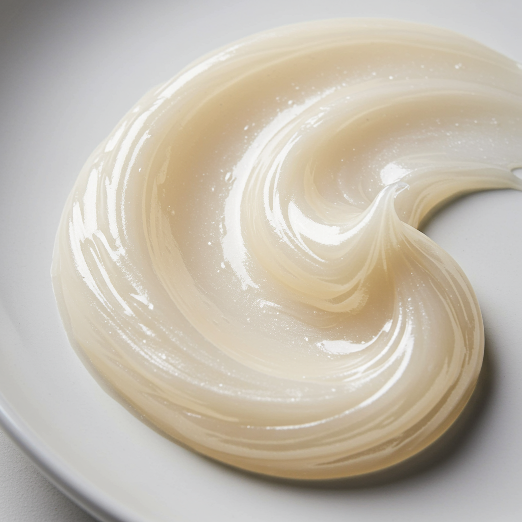 Lumina Perilla Body Lotion development concept image · Development reference image