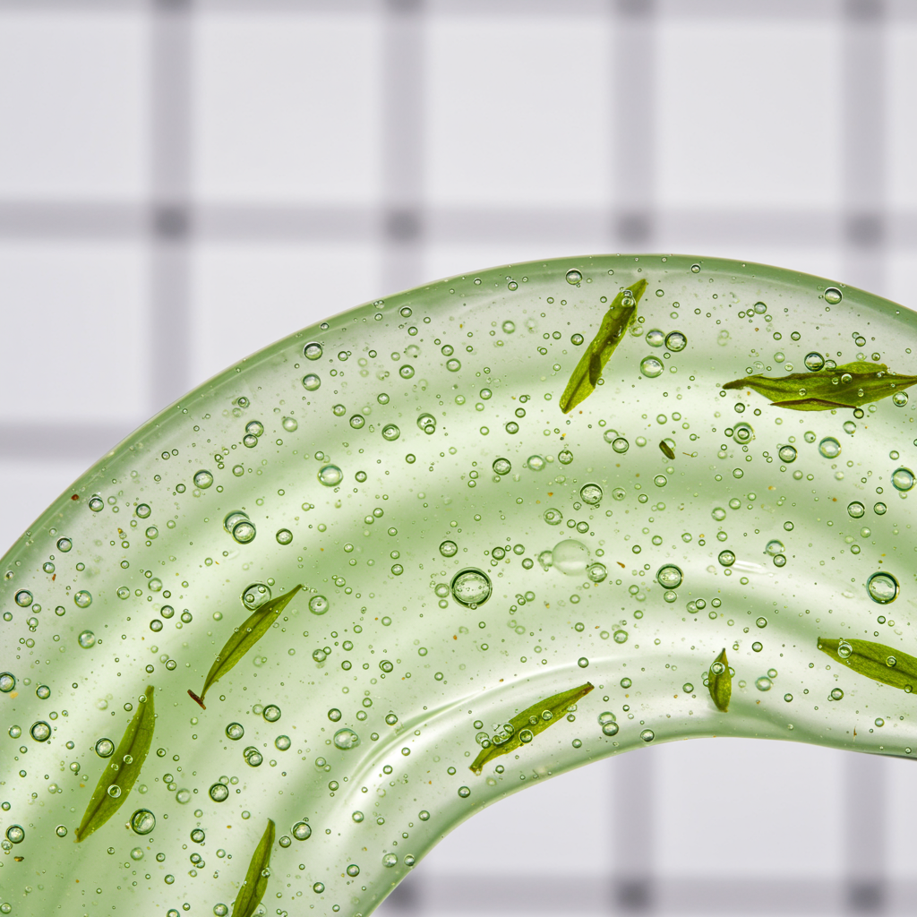 AQUA FLOW GEL CLEANSER development concept image · Development reference image