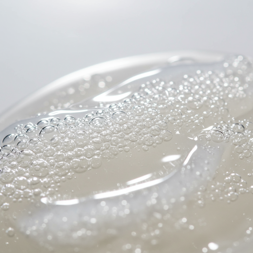 Aqua Relief Body Cleanser development concept image · Development reference image
