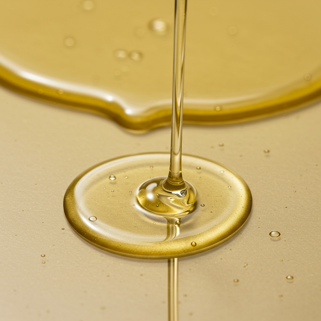 Radiant Balance Peptide Body Oil development concept image · Development reference image