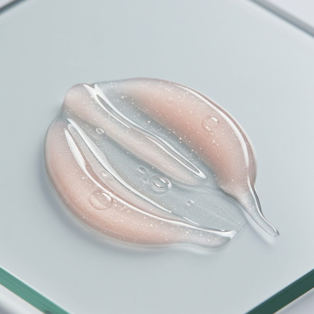 Lotus Glow Serum development concept image · Development reference image