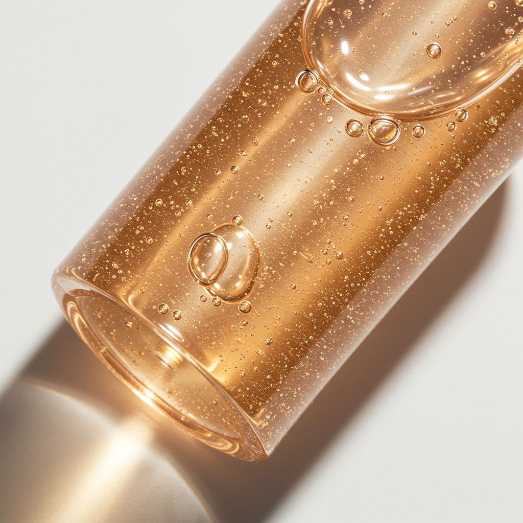 Radiant Dew Essence Toner development concept image · Development reference image
