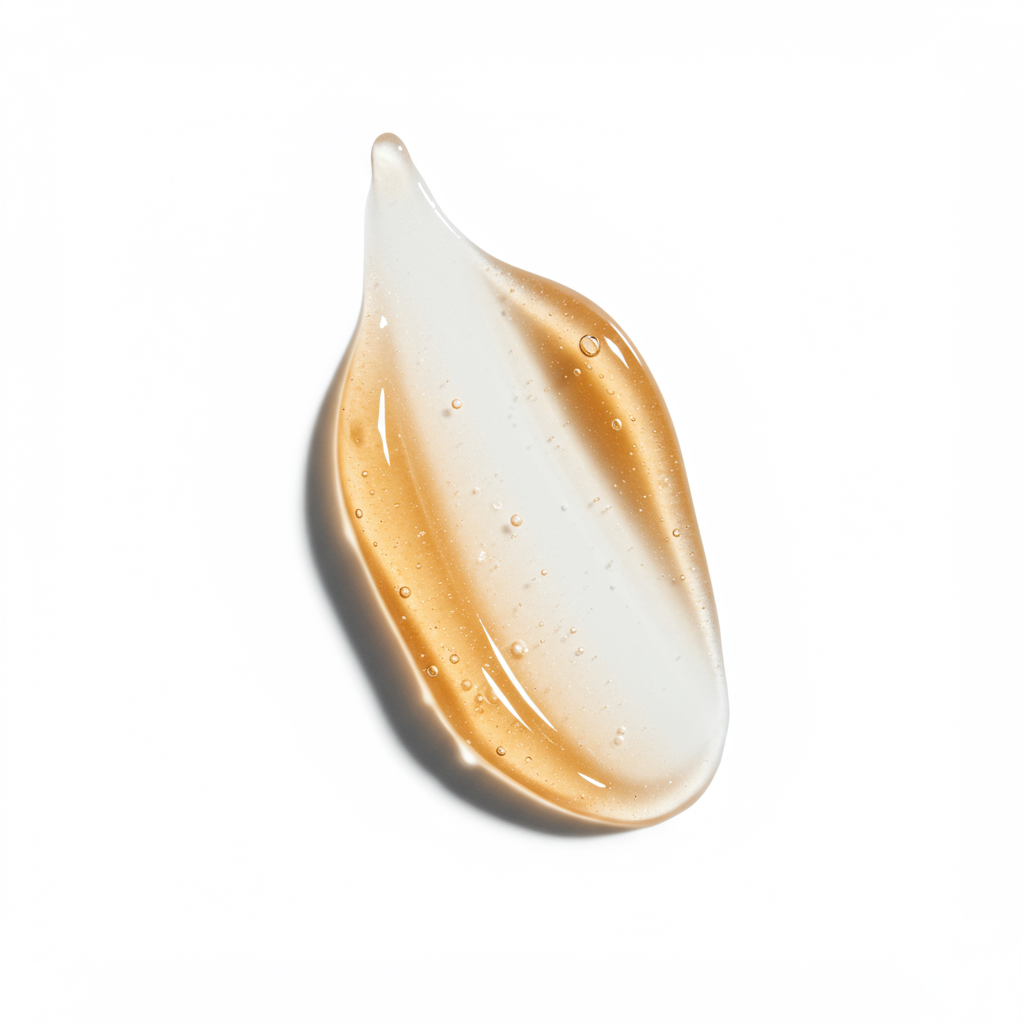 Aqua Veil Sun Serum development concept image · Development reference image
