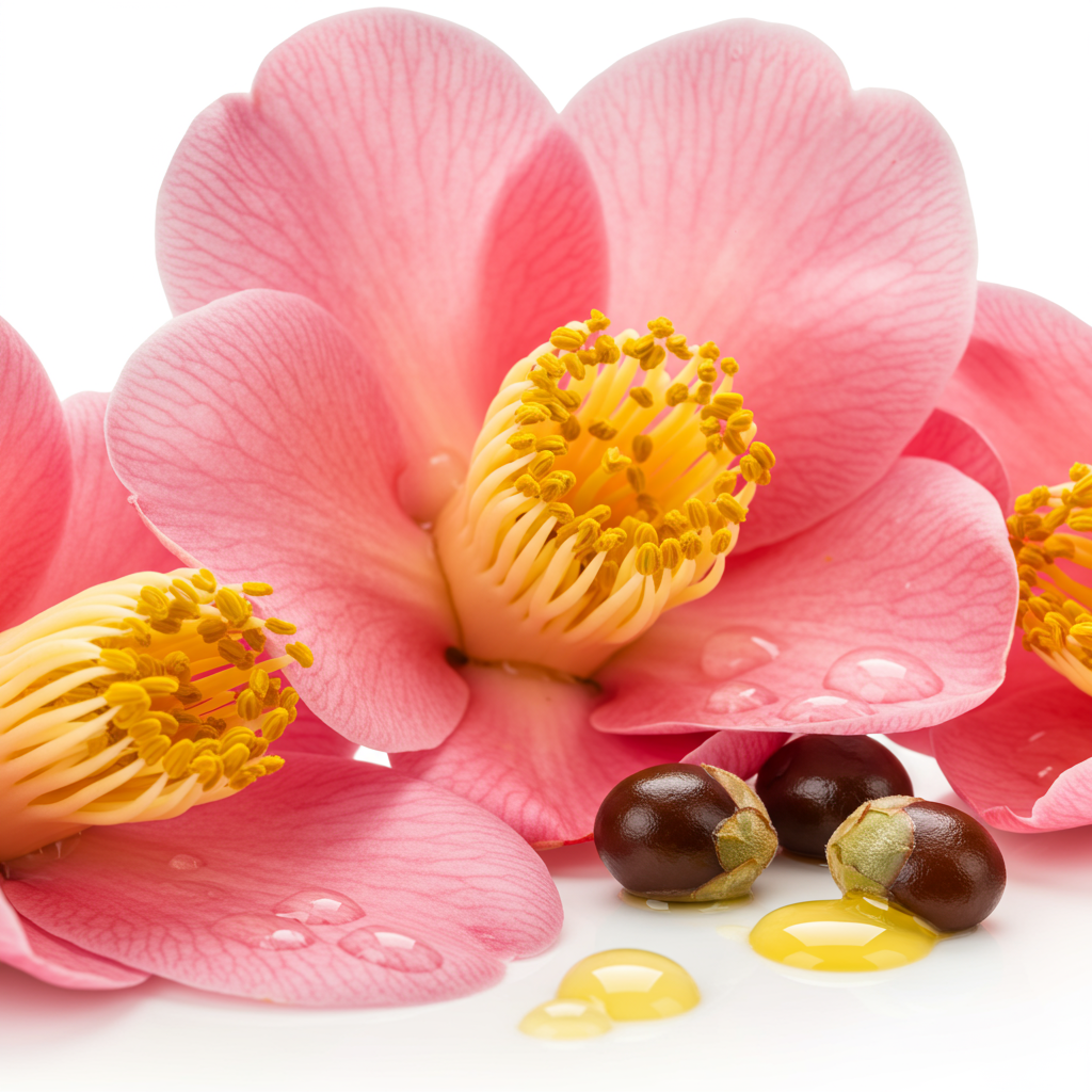 Jeju Dongbaek Flower Oil Ex ingredient reference · Development reference image