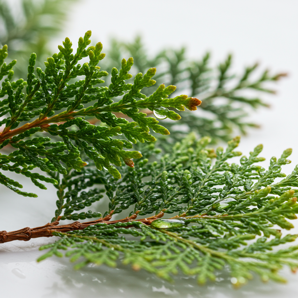 Pyeonbaek Oil ingredient reference · Development reference image