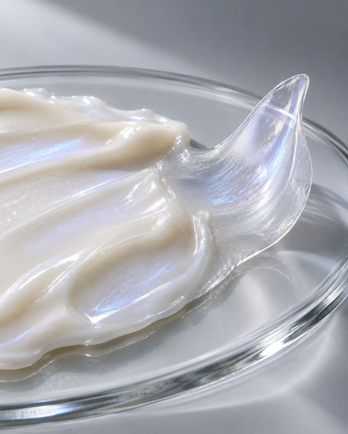 Opal Veil Cream-to-Film Sleeping Wrap development concept image · Development reference image
