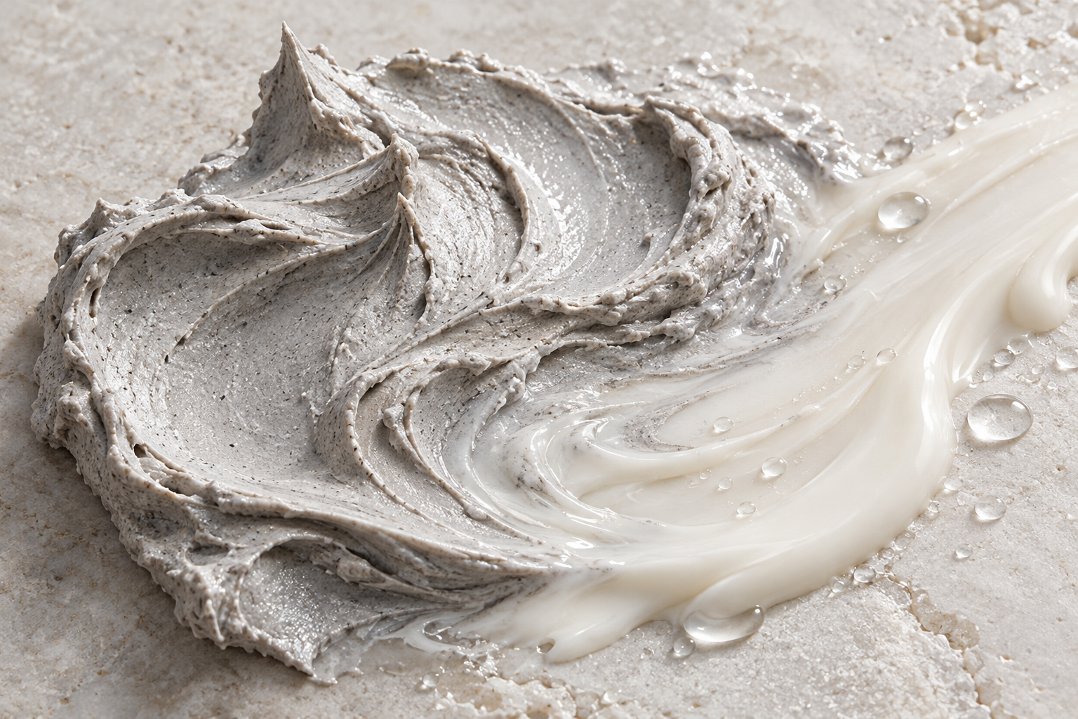 Quartz Cloud Clay-to-Cream Body Prewash development concept image · Development reference image